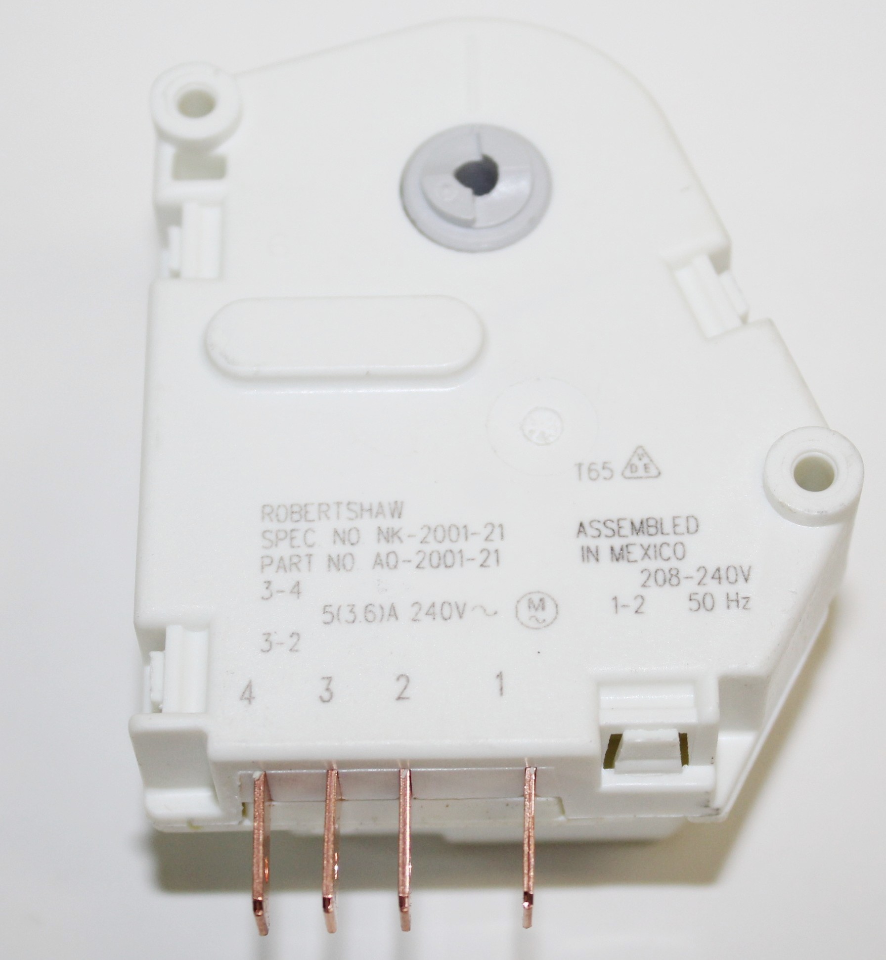Таймер оттайки механический для холодильников Indesit, Stinol PARAGON, NK-2001-21, 230V, MEXICO, TMP012UN, зам.`FR4704