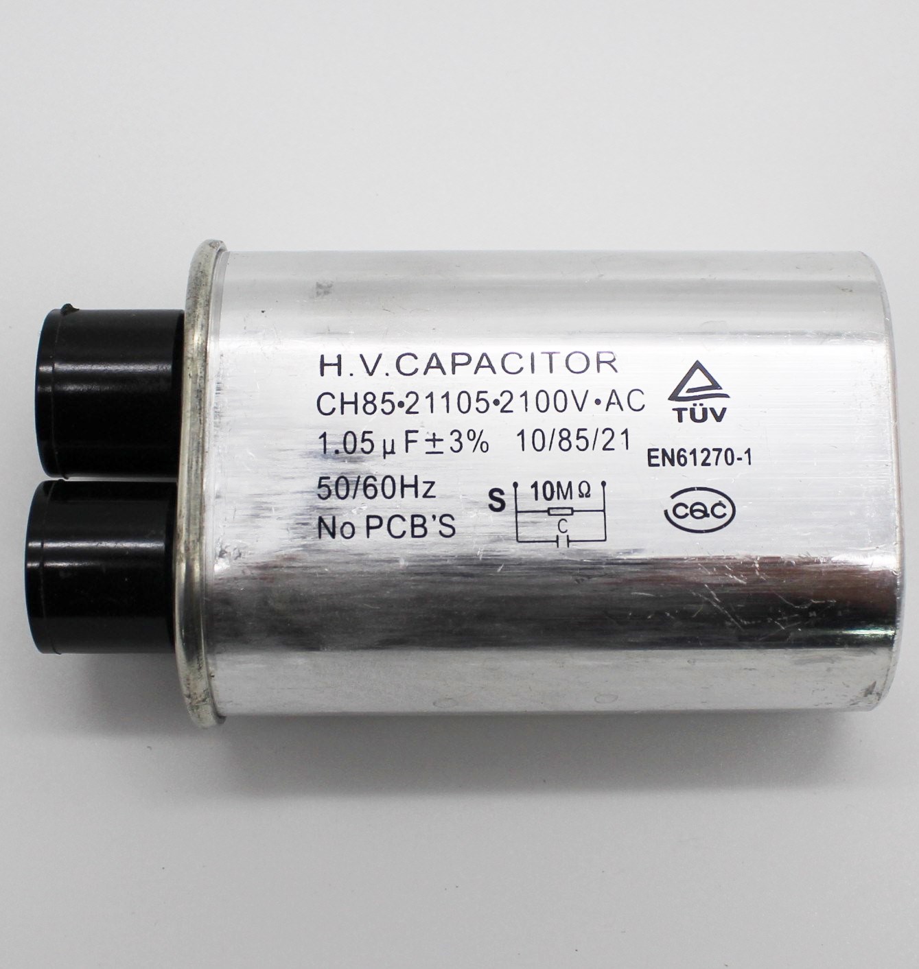 Конденсатор на СВЧ Samsung 1.05 (1.10) мкф. 2100В RF0609K, зам. MCW300UN