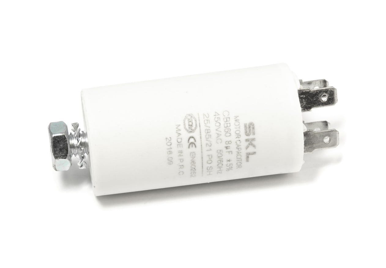 Конденсатор CAP 8 мф 450V. CAP514UN CBB60