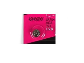 Батарейка AG-5 LR754, LR48, 193, SR754W,393, CP93A, AG5 Код: T242